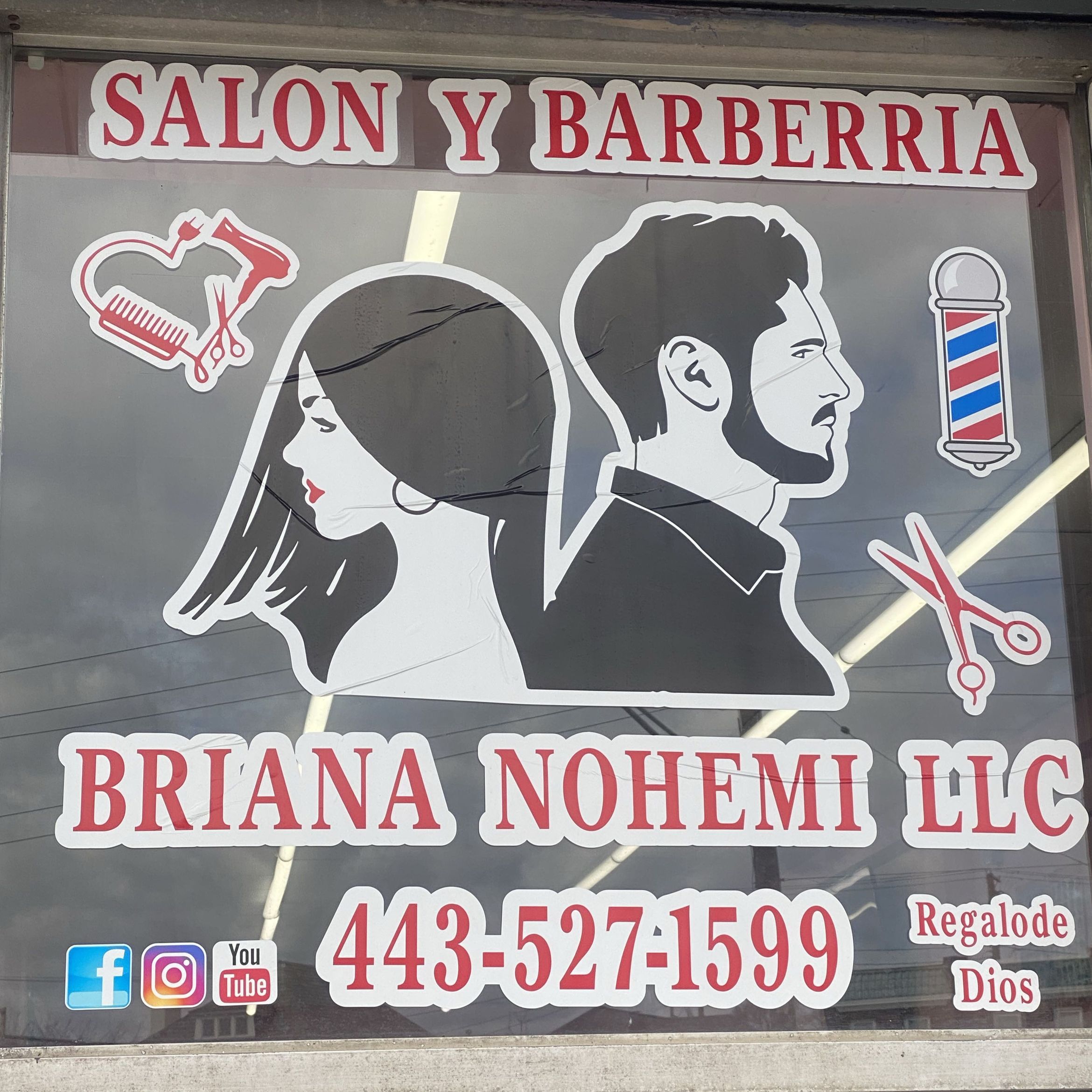 Salon y barberia briana Nohemi, 1004 Dundalk Ave, 4435271599, Baltimore, 21224