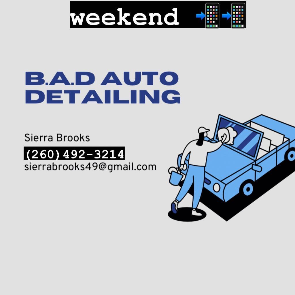 B.A.D Auto detailing, Calhoun, Fort Wayne, 46807