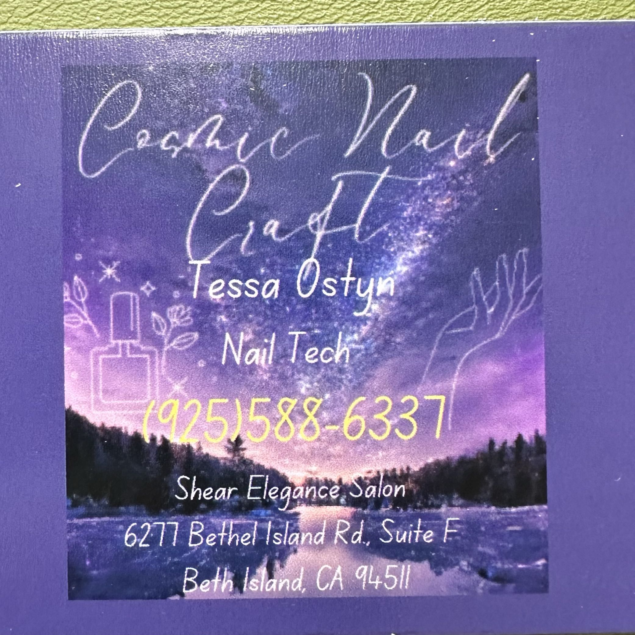 Cosmic Nail Craft, 6277 Bethel Island Rd, Suite F, Bethel Island, 94511