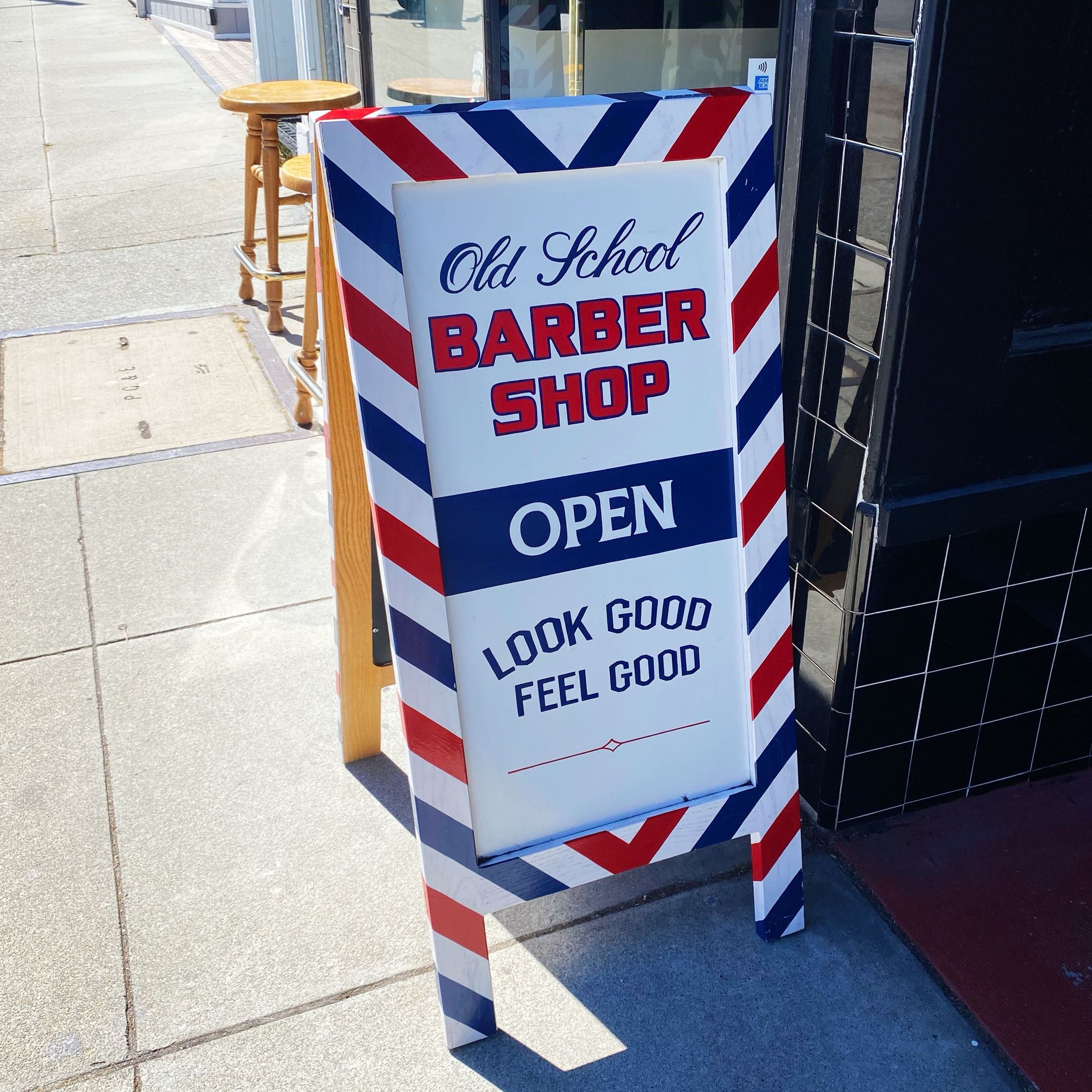 Joe @ Old School Barber Shop, 3312 Sacramento St, San Francisco, 94118