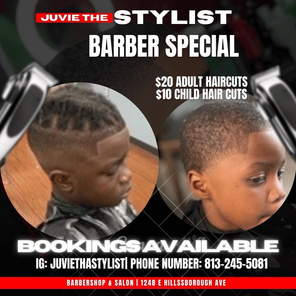 Juvie TheStylist, 1248 E Hillsborough Ave, Tampa, 33604