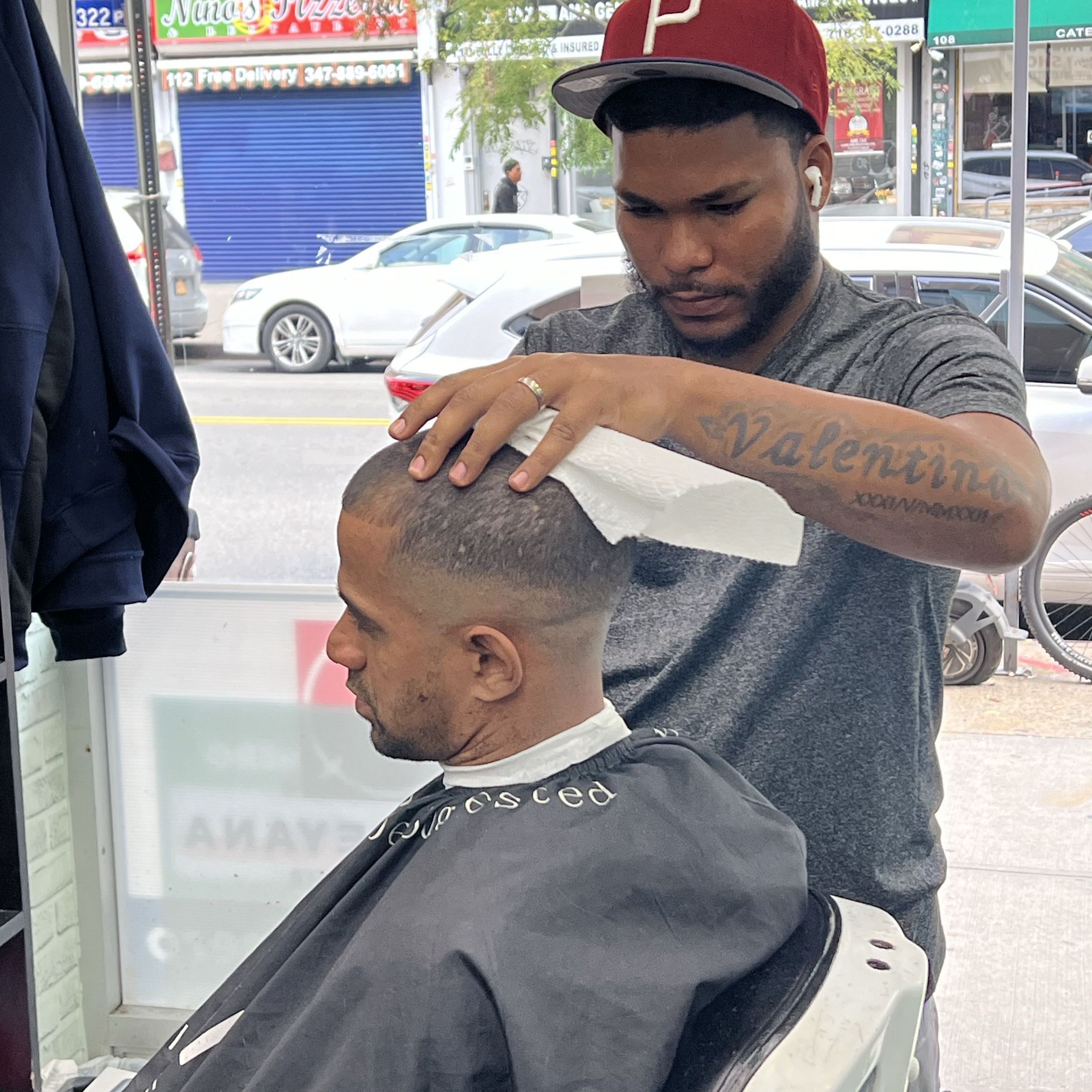 Nino barber shop, 97 Graham Ave, Brooklyn, 11206