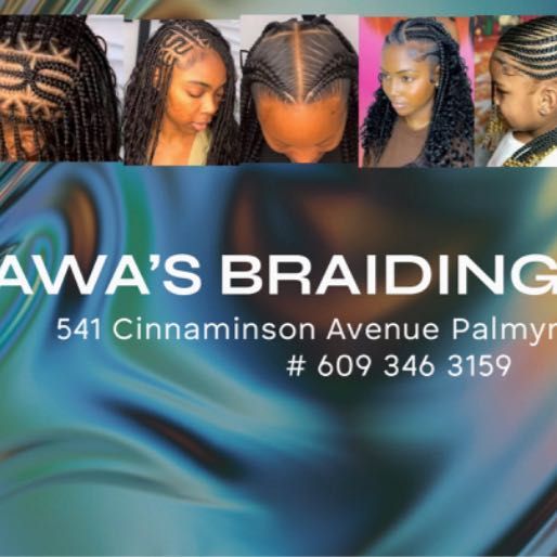 Awa’s Braiding Place, 541 Cinnaminson Ave, Palmyra, 08065