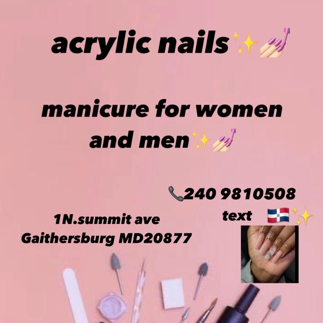 Victoria nails💅🏻✨, 1n.summitave  graithersburg md 20877, Maryland, 20877