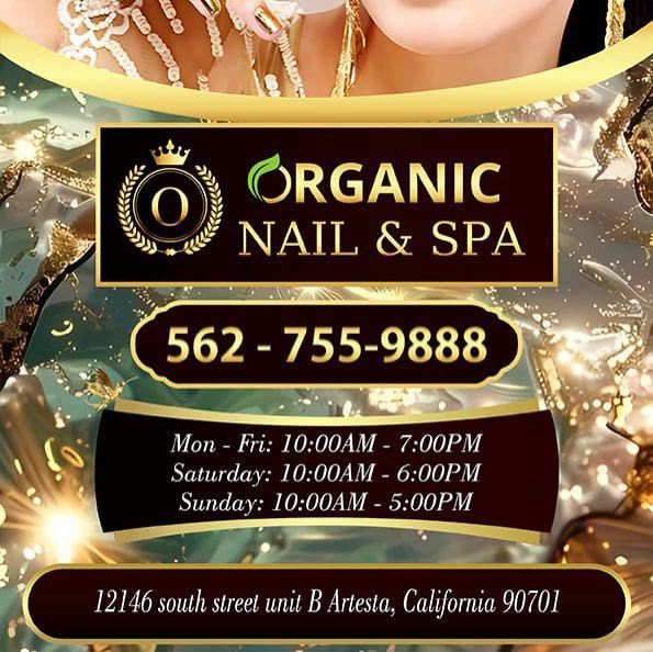 Organic Nail And Spa, 12146 South St, B, B, Artesia, 90701