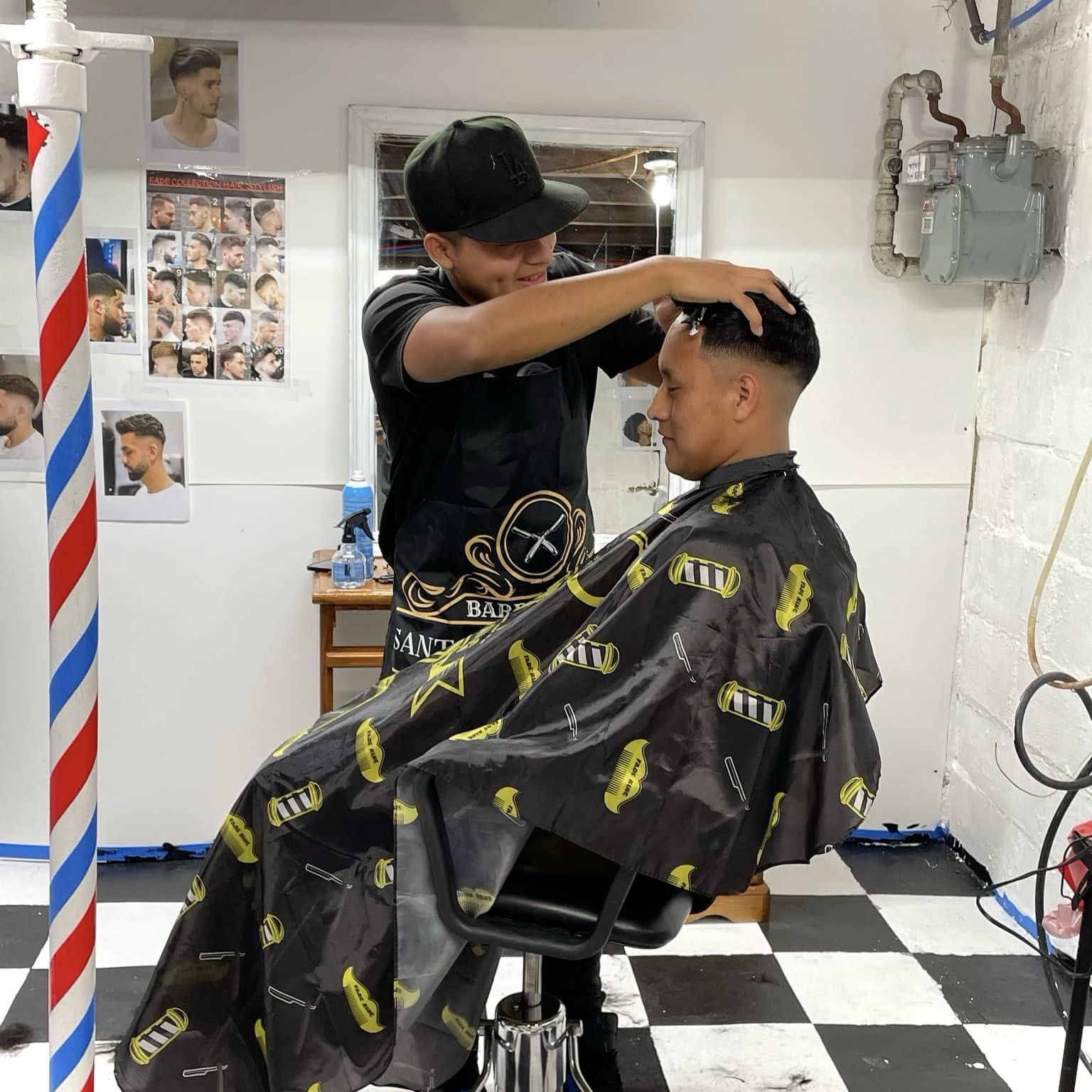 Santos Barbershop, 130 6th St NW, New Philadelphia, 44663