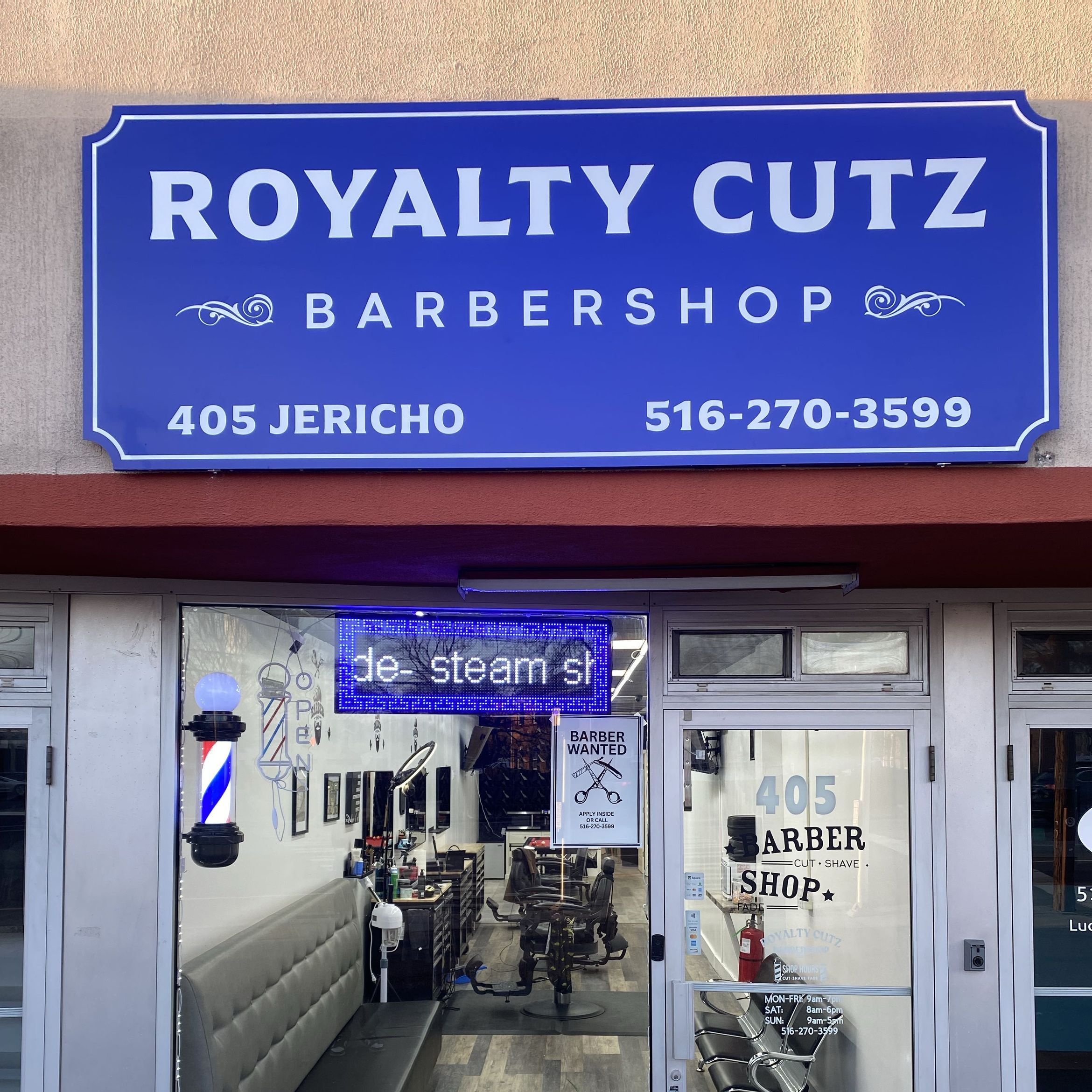 Royalty cutz barbershop, 405 Jericho Tpke, New Hyde Park, 11040