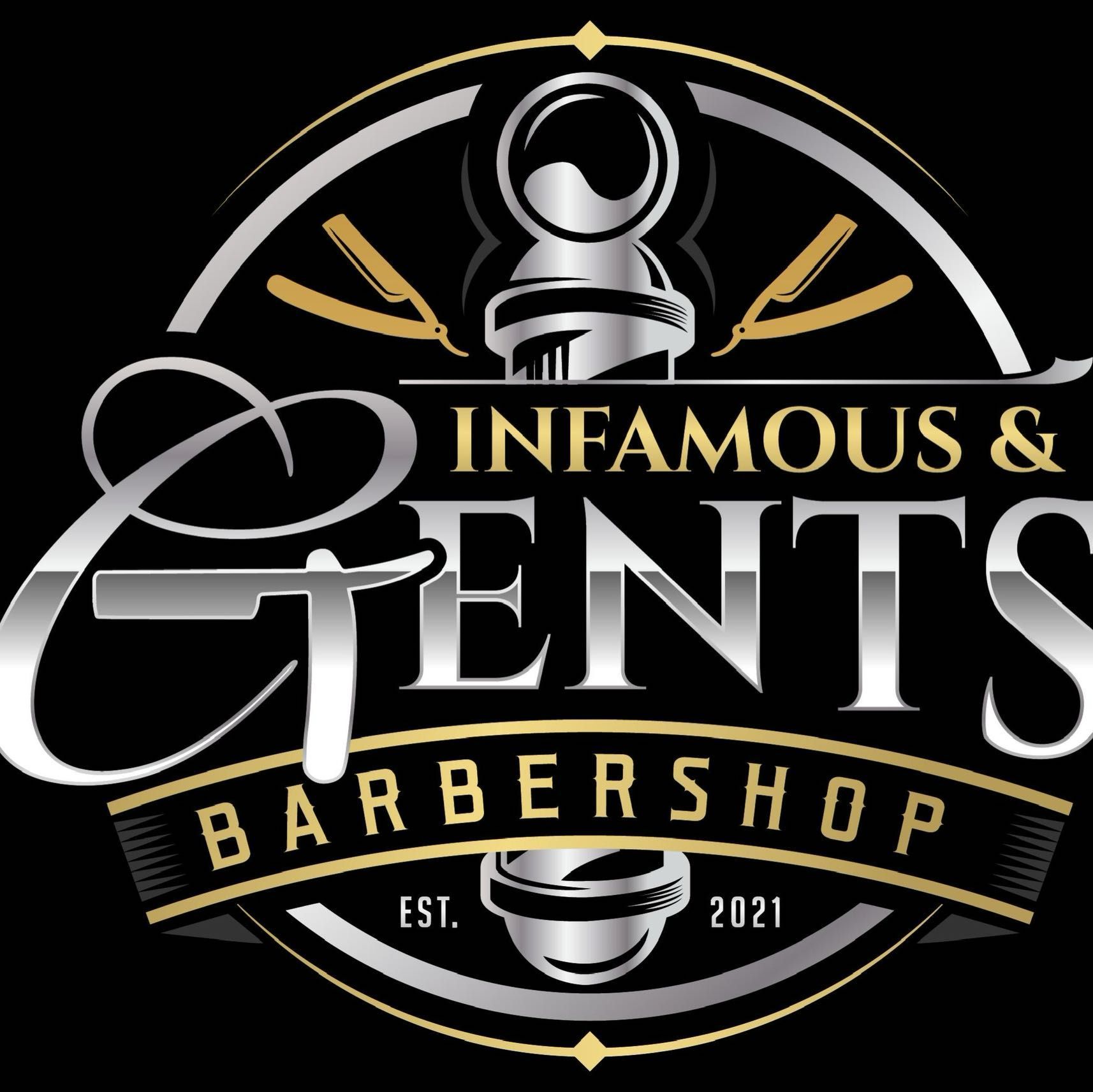 Infamous And Gents Barbershop, 1471 B St, H, Livingston, 95334