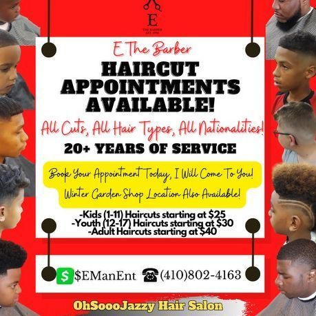 GWYNN'S CUTZ FOR ALL, 6334 Old Winter Garden Rd, Orlando, 32835