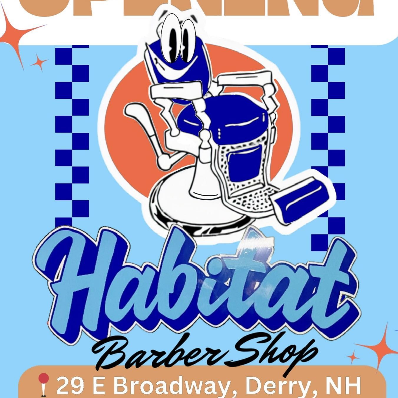 Habitat Barber Shop, 29 E Broadway Unit 3, Derry, 03038