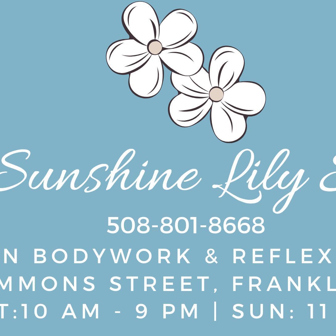 Sunshine Lily Spa, 82 Emmons St, Franklin, 02038