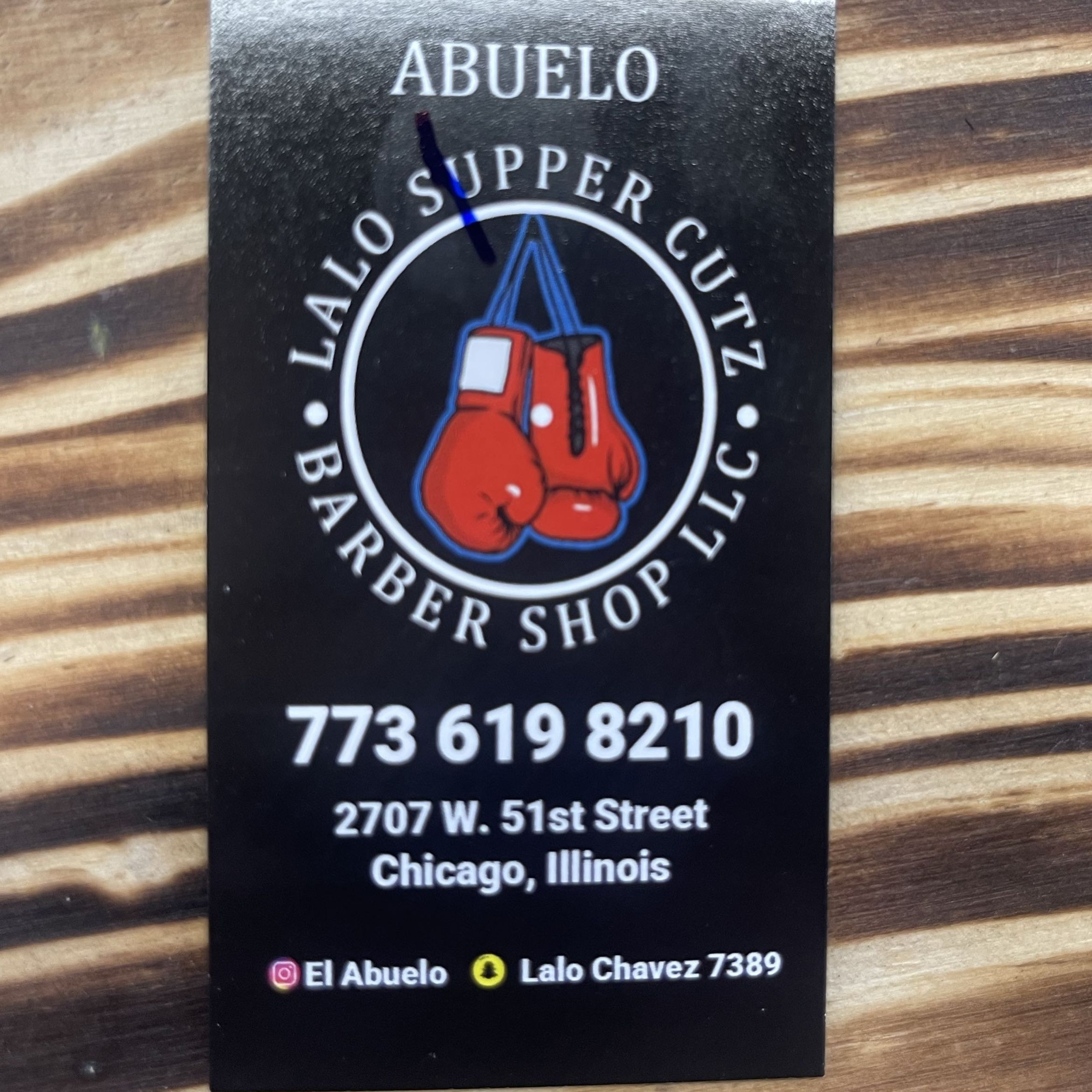 Lalos@upper cutzBarber shop, 2707w51st stret chicago ill 60632, 2707. W 51 st stret, Chicago, 60632