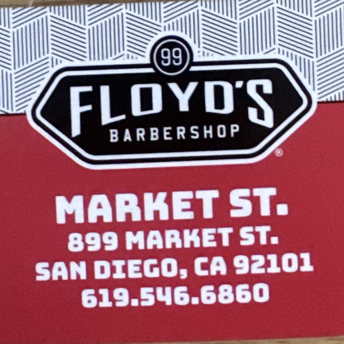 Isidro @ Floyd’s barber shop, 899 Market St, San Diego, 92101