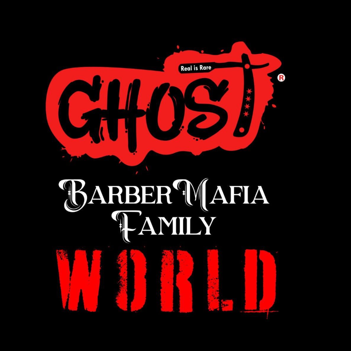 GHOST BARBER MAFIA FAMILY WORLD  REAL IS RARE 24HR, 946 N Neltnor Blvd, Suite 106, West Chicago, 60185