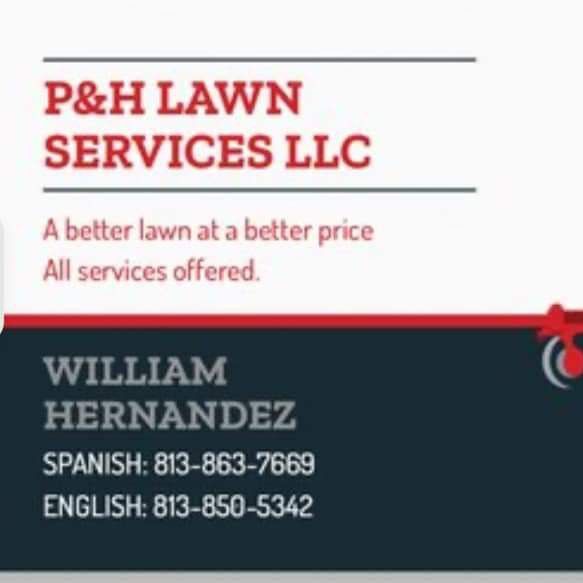 P&H Lawn Service LLC, Tampa, 33619