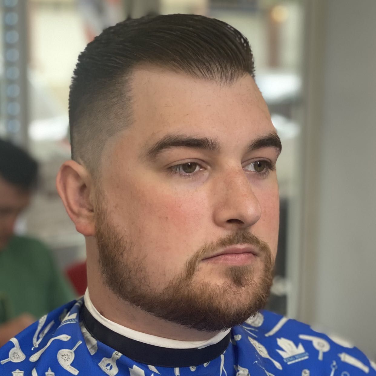 Regular Haircut with beard portfolio