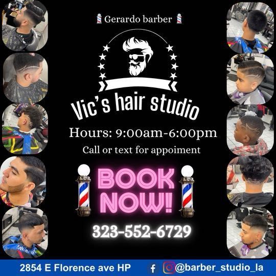 Vic,s Hair Studio, 2854 E Florence Ave, Huntington Park, 90255