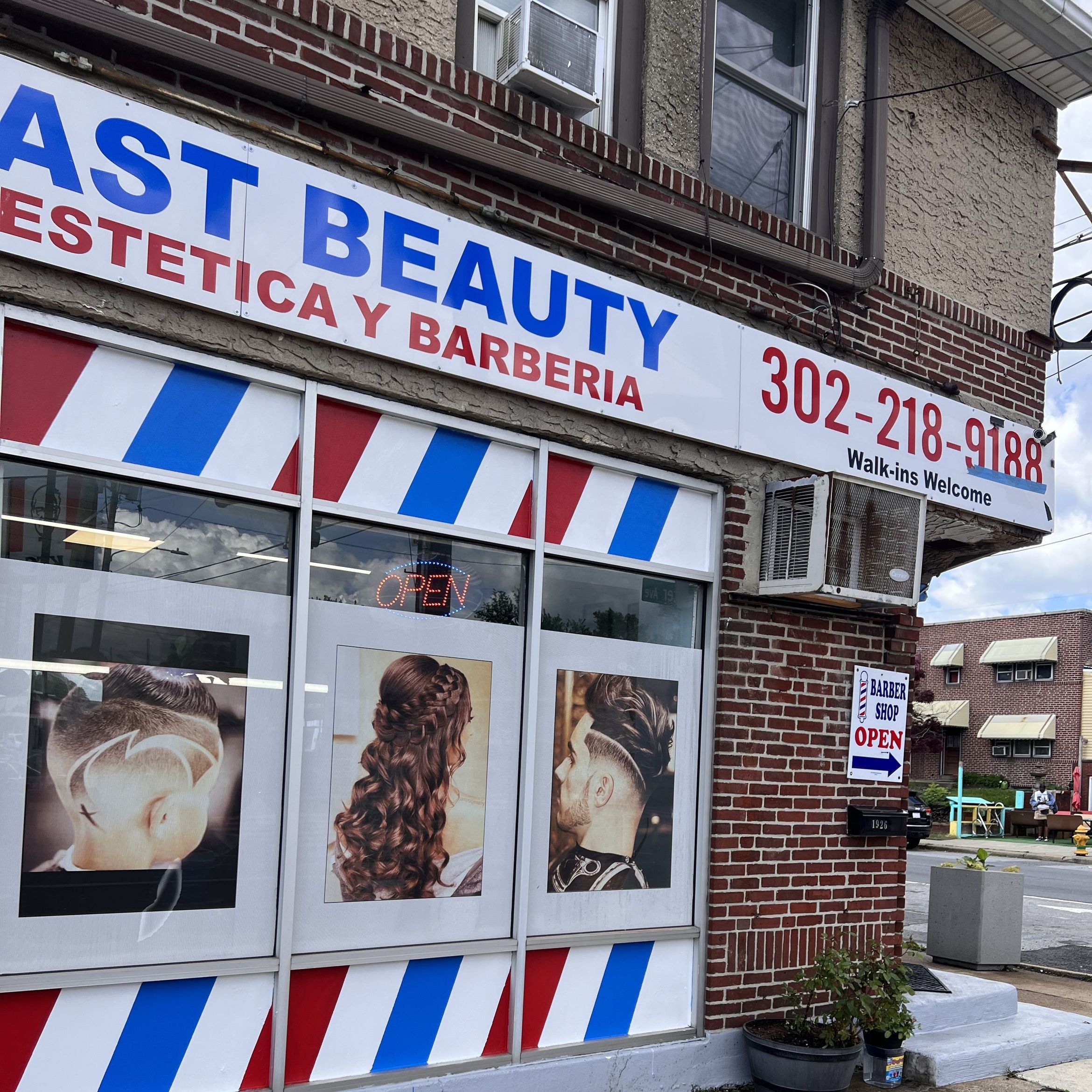 Fast beauty estetica y barberia, 1926 Lancaster Ave, Wilmington, 19805