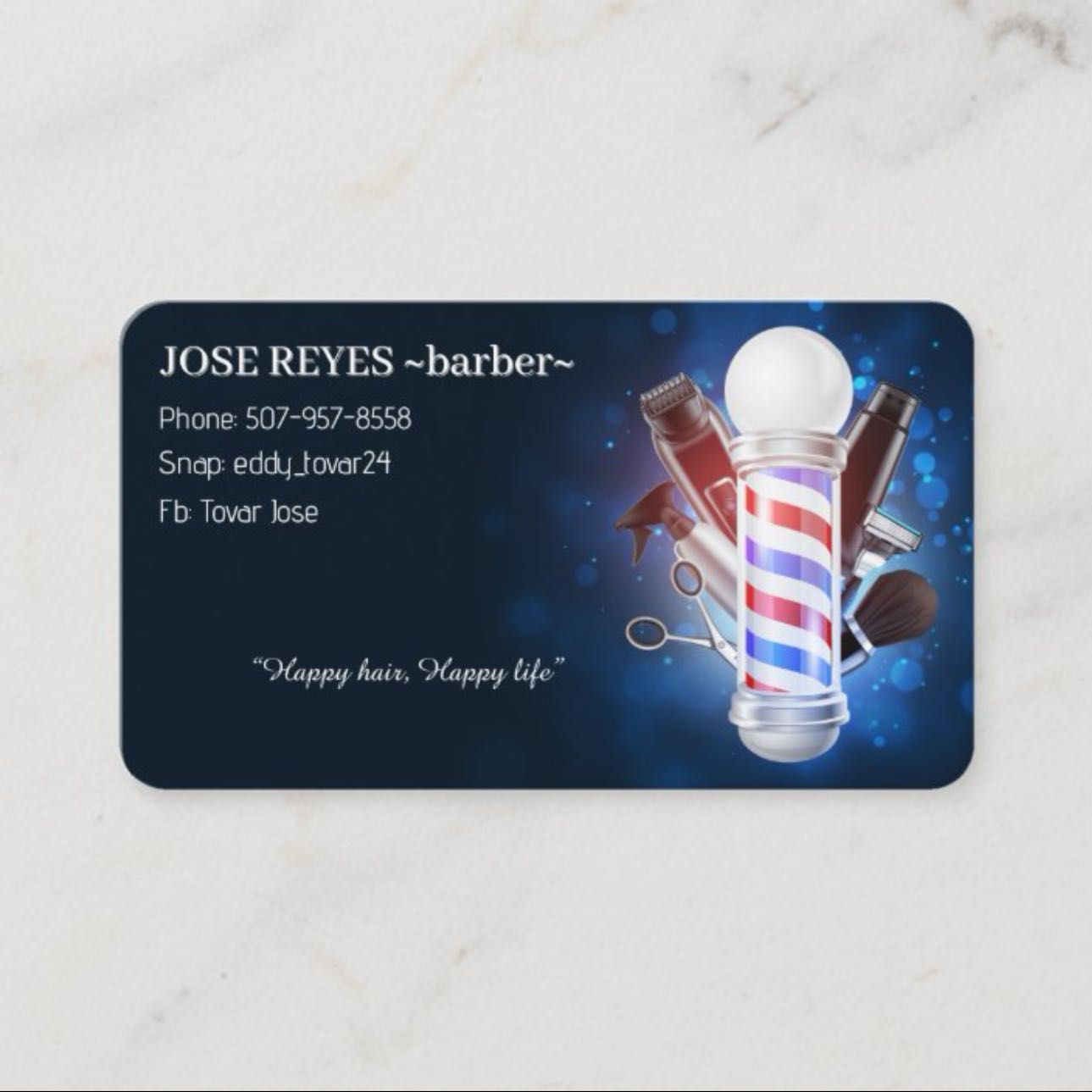 •Jose R barber•, 1850 ADAMS ST., Mankato, 55428