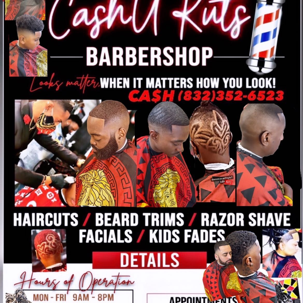 Cashu Kuts, 9223 Airport Blvd, Houston, 77061