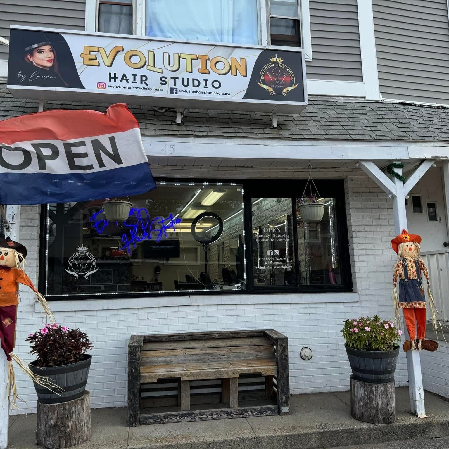 Evolution Hair Studio By Laura, 457 Main St, East Haven, 06512