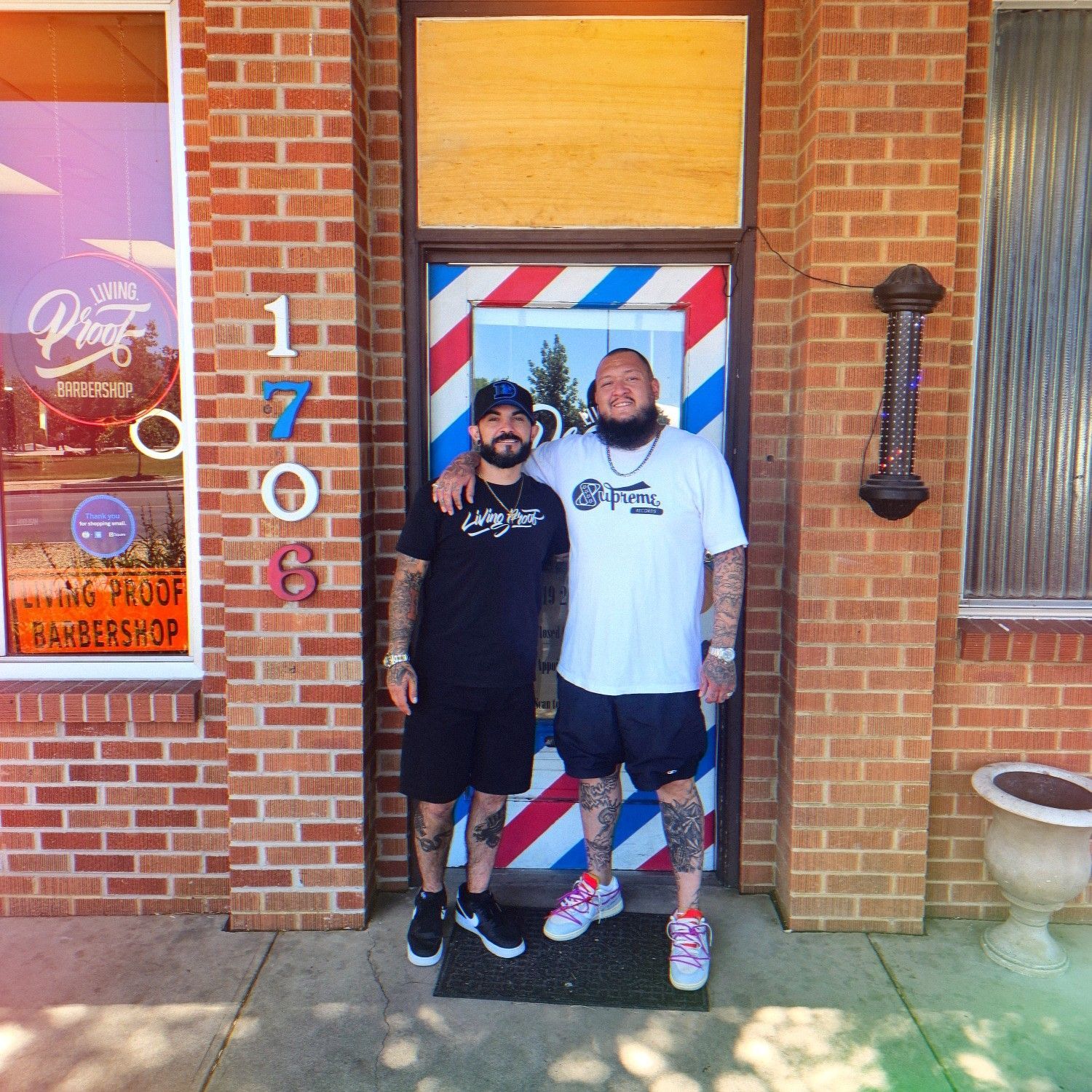 Daniel at Living Proof Barbershop, 1706 East Pikes Peak Avenue, Colorado Springs, 80909