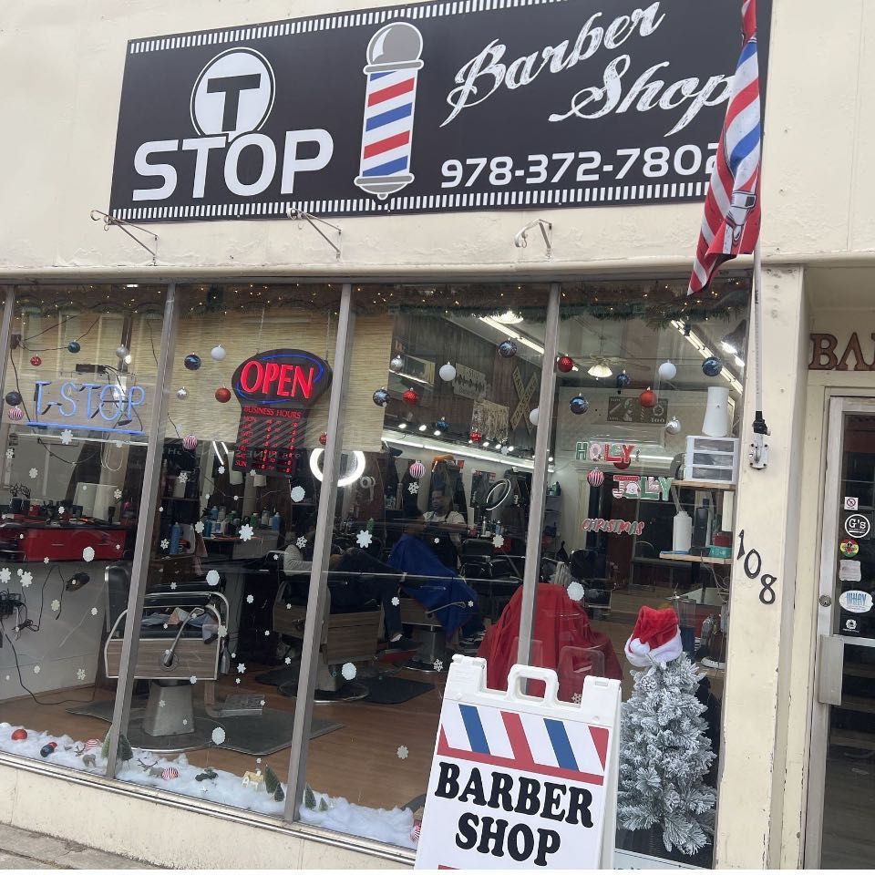 T-STOP BARBERSHOP, Washington Ave, 2, Haverhill, 01832