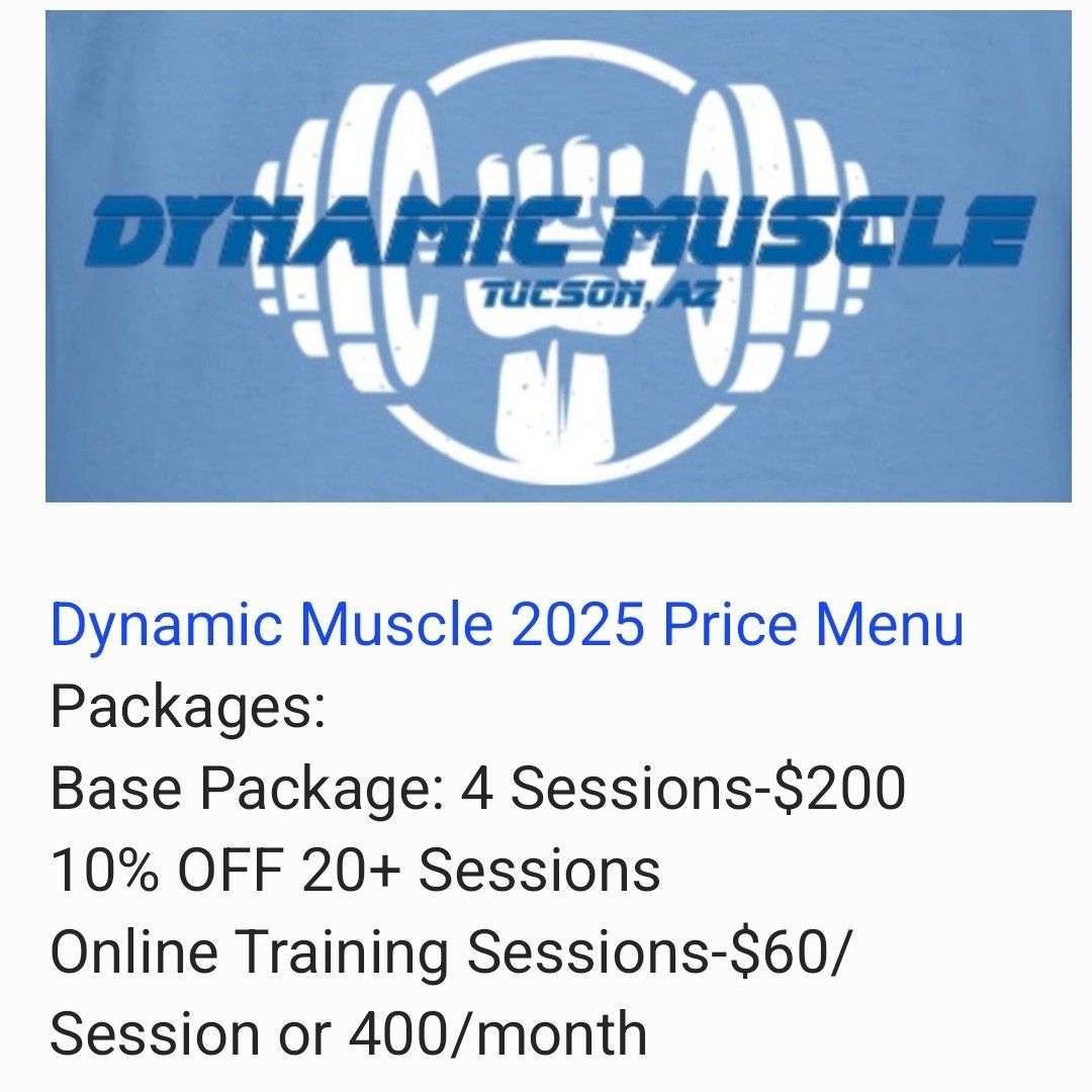 Dynamic Muscle, 8764 N Sayante Way, Tucson, 85743