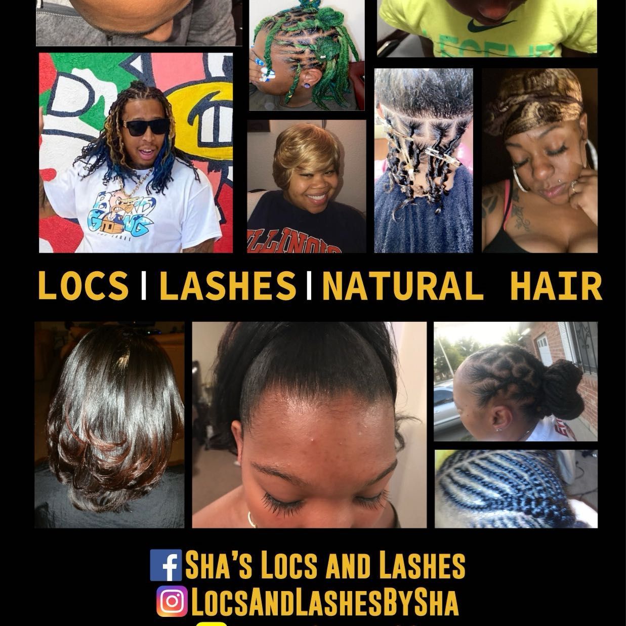 Locs & lashes, 14451 Cullen Blvd, Houston, 77047