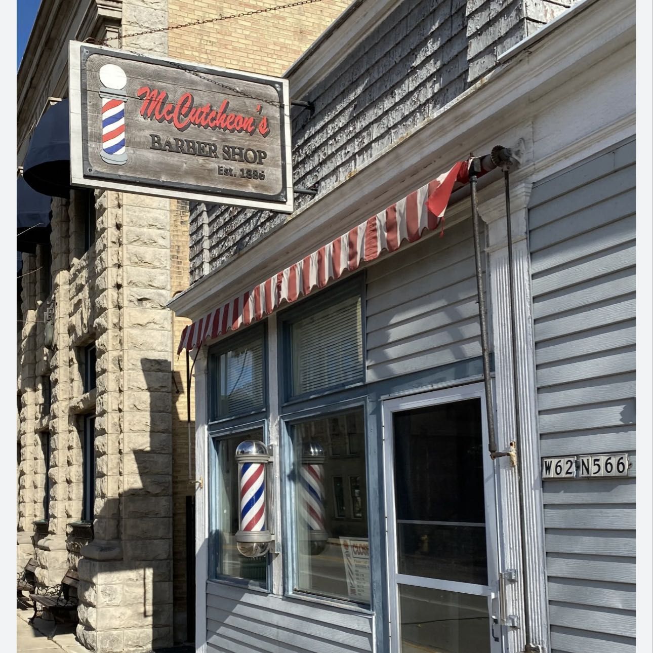 McCutcheon’s Barber Shop, W62N566 Washington Ave, Cedarburg, 53012