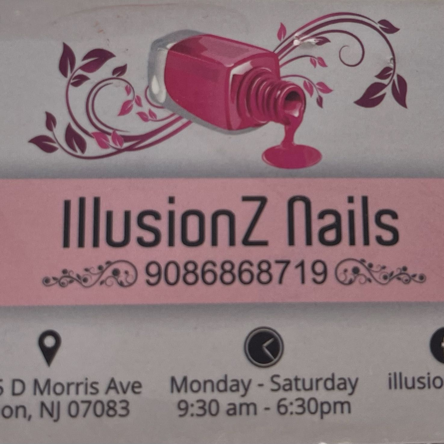 Illusionz Nails, 2625 Morris Ave, Union, 07083