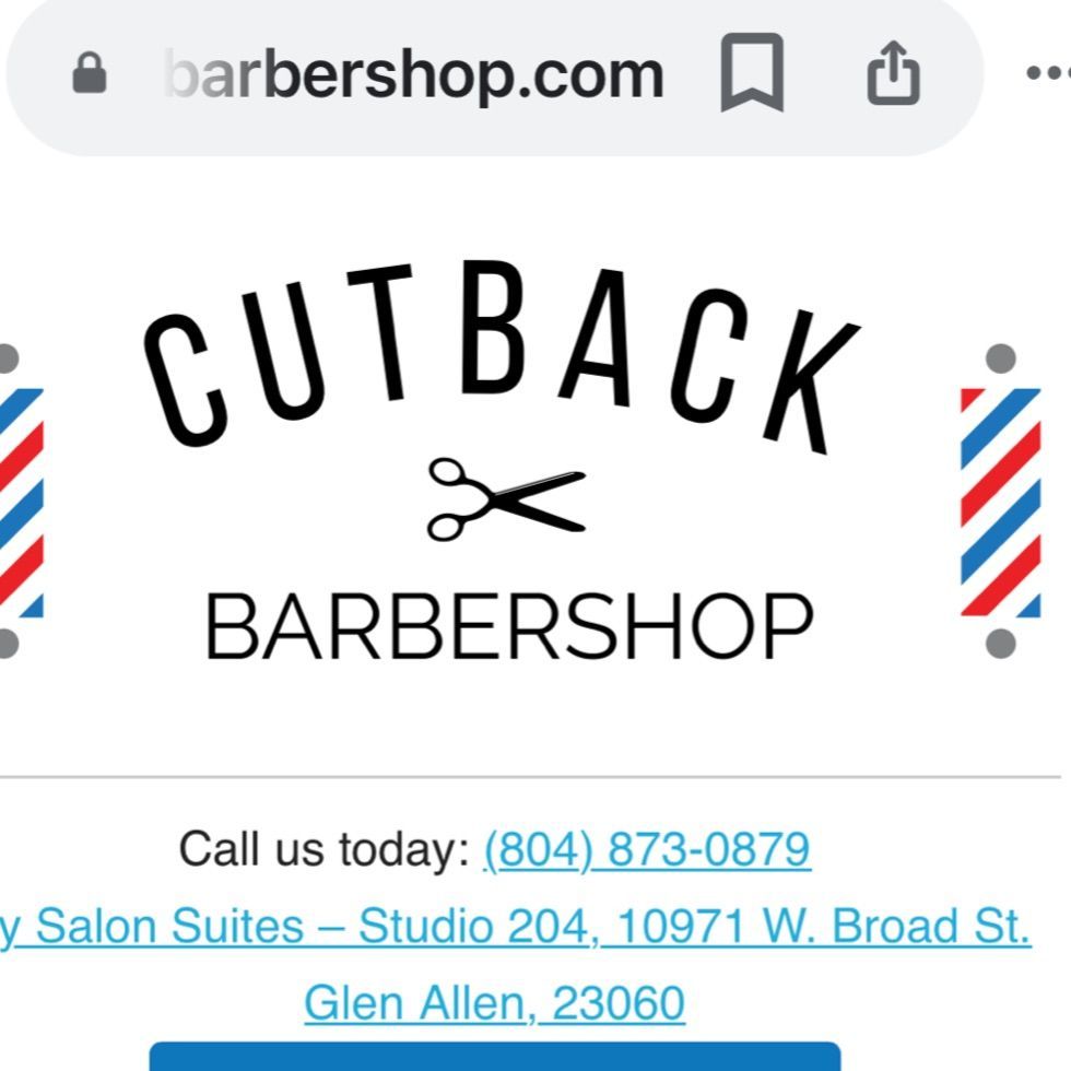 cutback barbershop, 10971 W Broad St, 204, Glen Allen, 23060