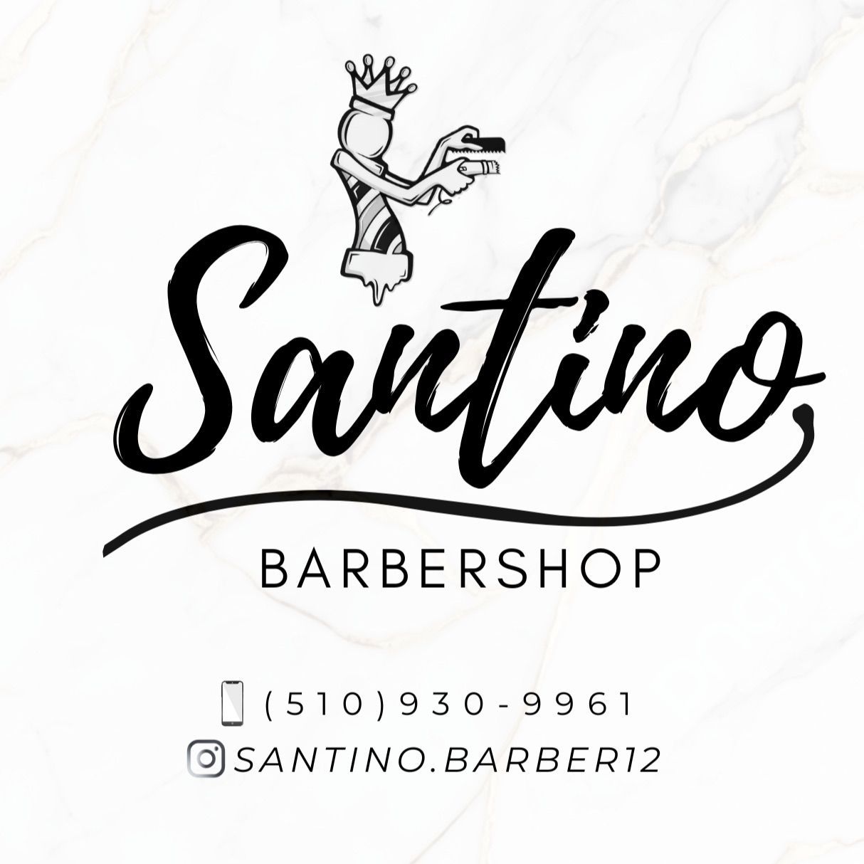 Santino Barbershop, 8108 Olive St, Oakland, 94621