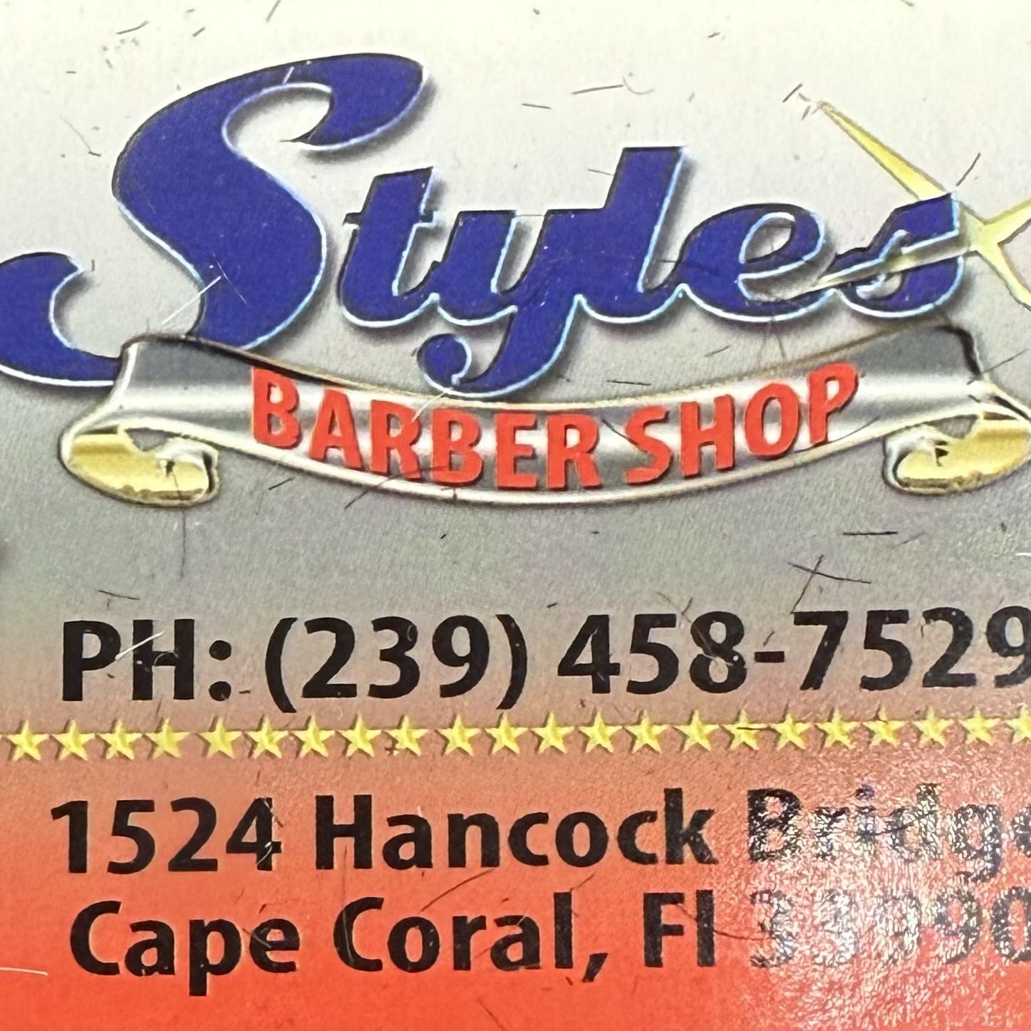 Styles Barber Shop, 1524 Hancock Bridge Pkwy, Cape Coral, 33990