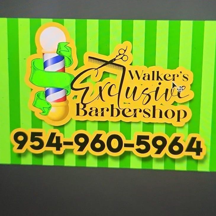 Walkersexclusivebarbershop, 6941 W Commercial Blvd, Tamarac, 33319