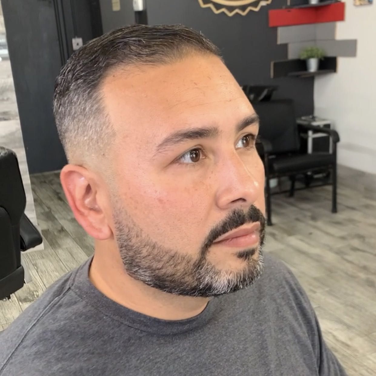 Full Service haircut+ beard and shave portfolio