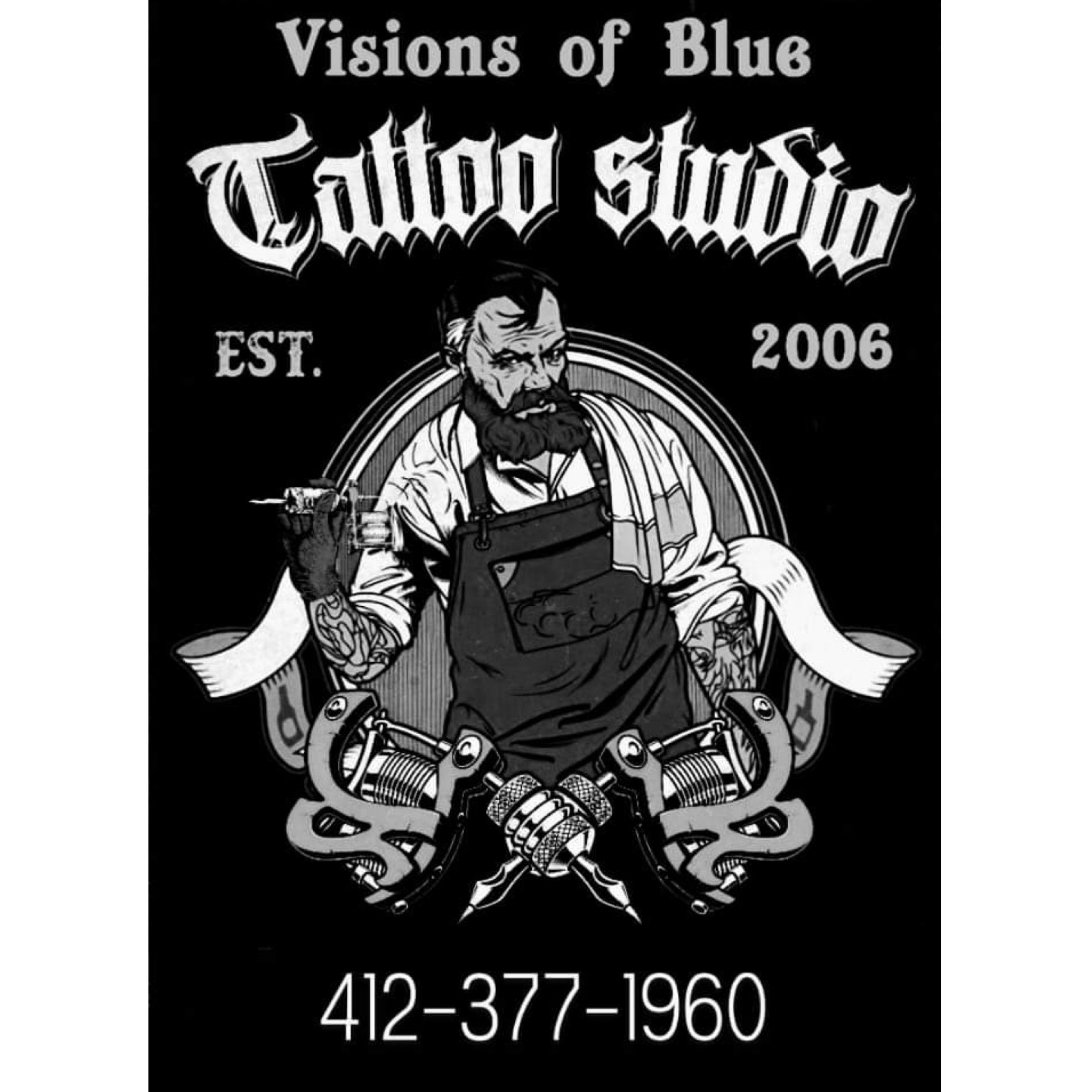 Visions Of Blue Tattoo, 1118 Maine Ave, Aliquippa, 15001