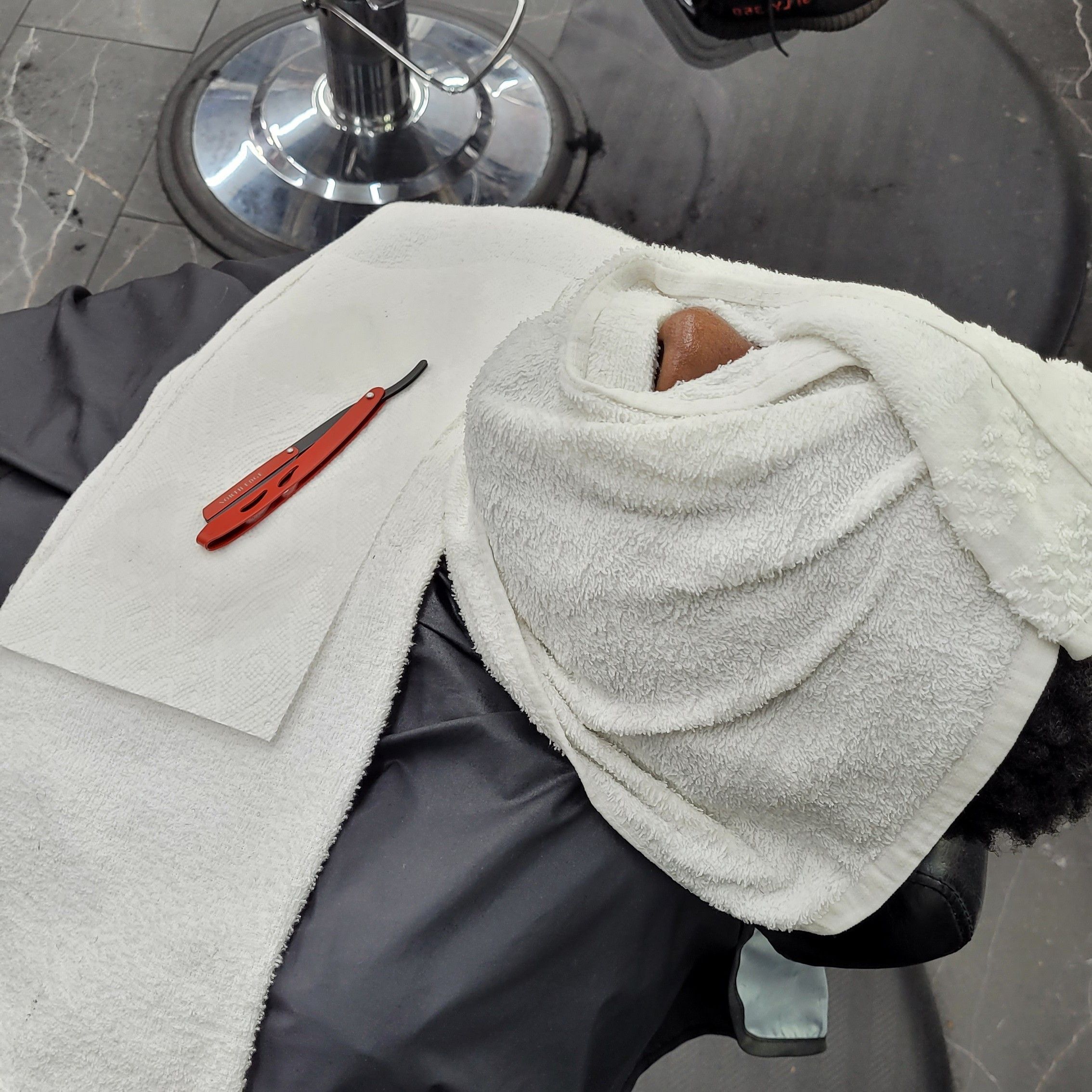 Hot Towel Razor Shave portfolio