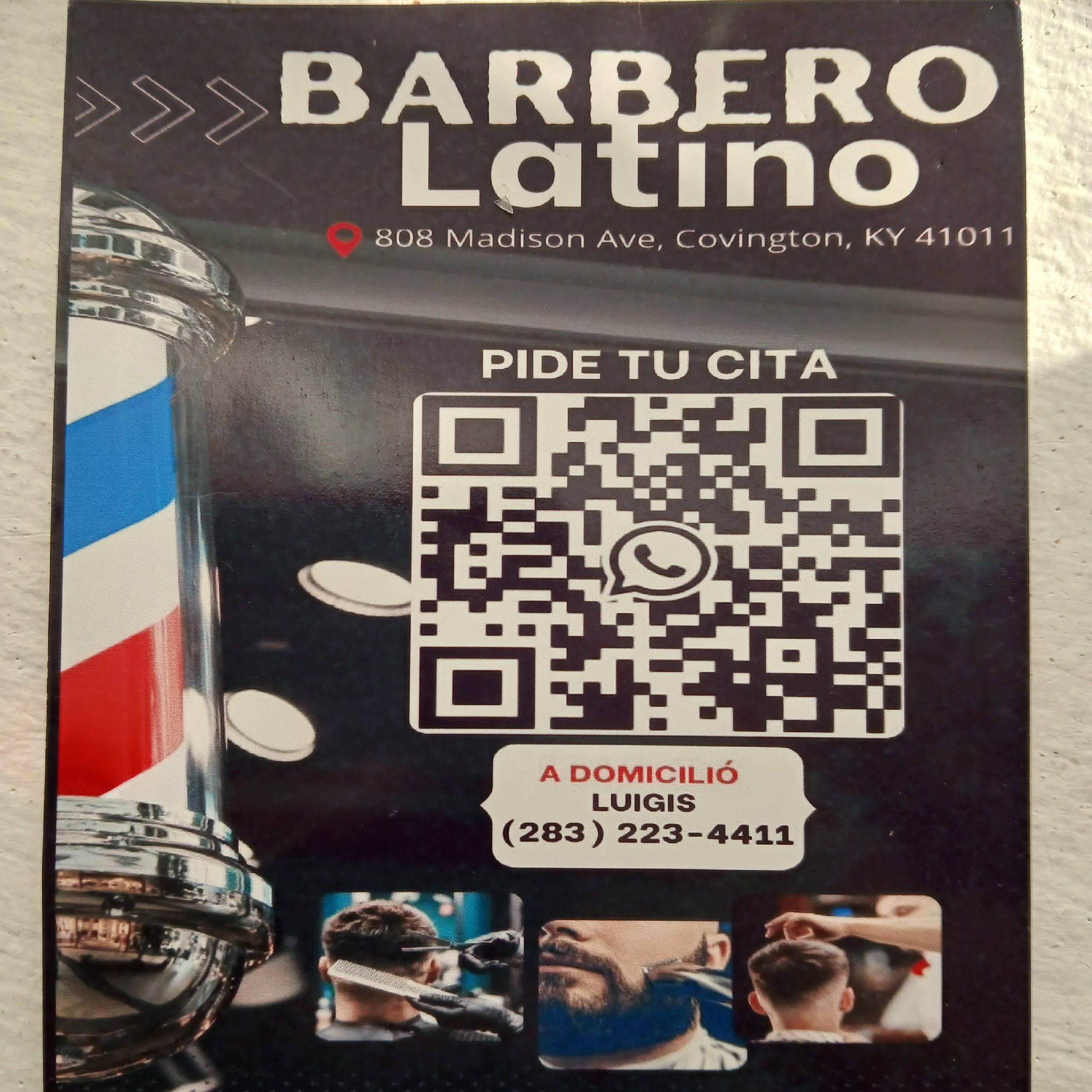 Barberia Latina Covington, 925 Worth St, Covington, 41011