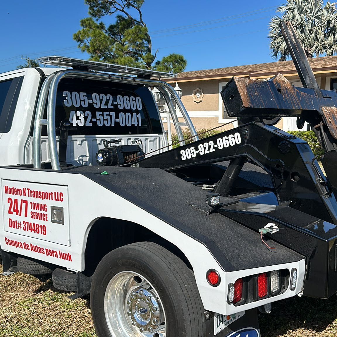 Towing Madero K Transport, Hialeah, 33013