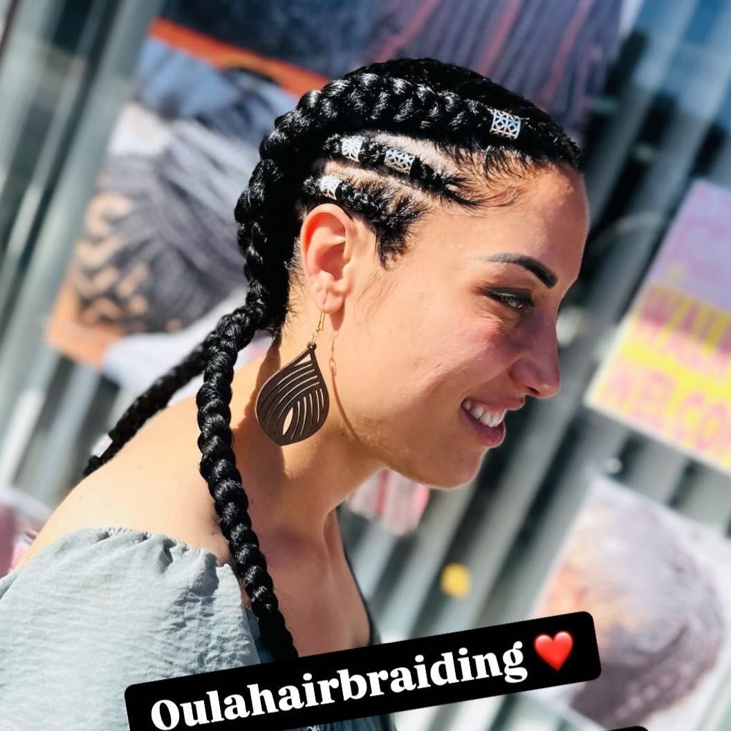 Oula’s african hair braiding, 1012 E Hillsborough Ave, Tampa, 33604