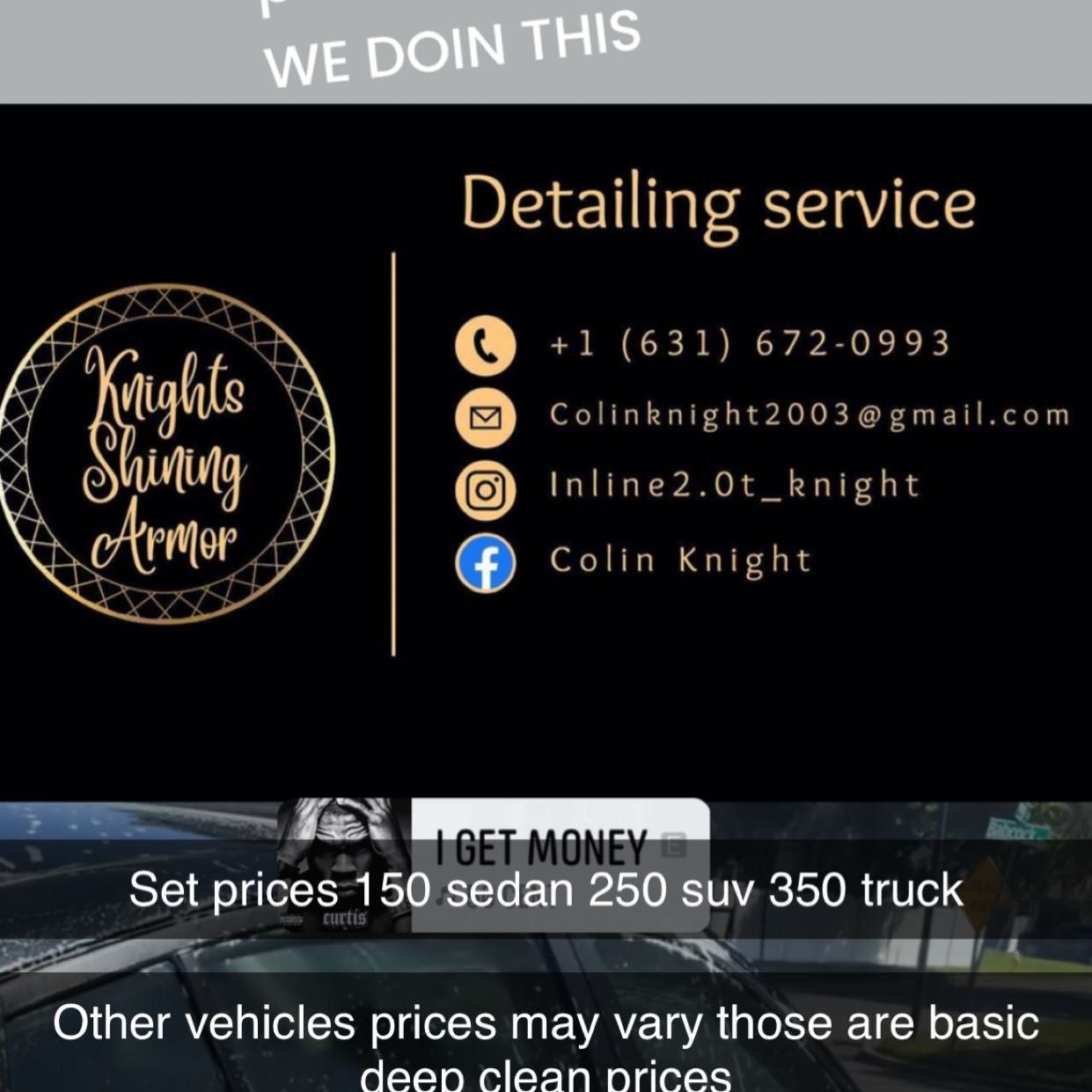 Knights shining armor mobile detailing, Motor Parkway, Ronkonkoma, 11779