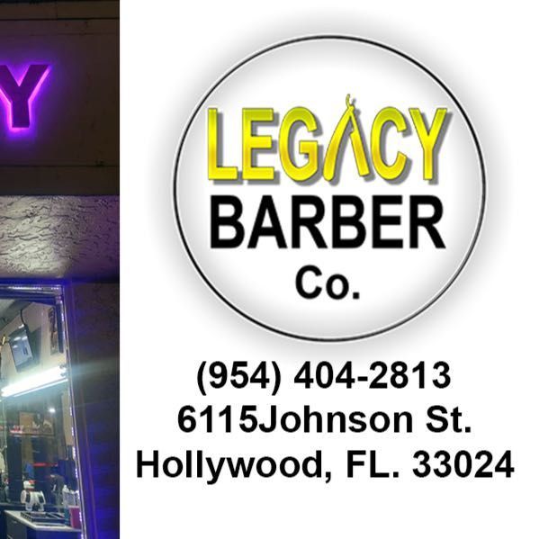 Legacy barber shop, 6115 Johnson St, Hollywood, 33024