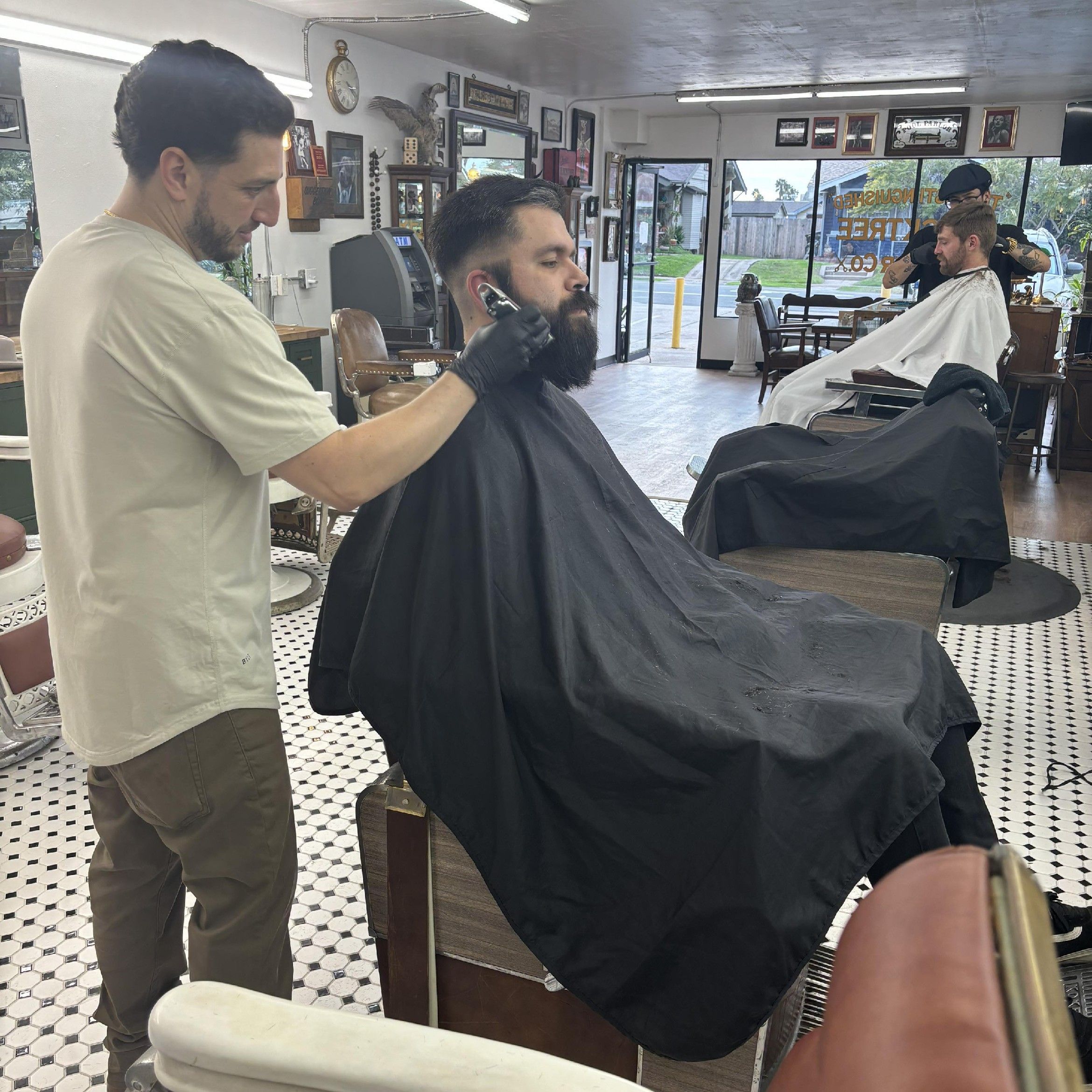 Haircut and shave portfolio