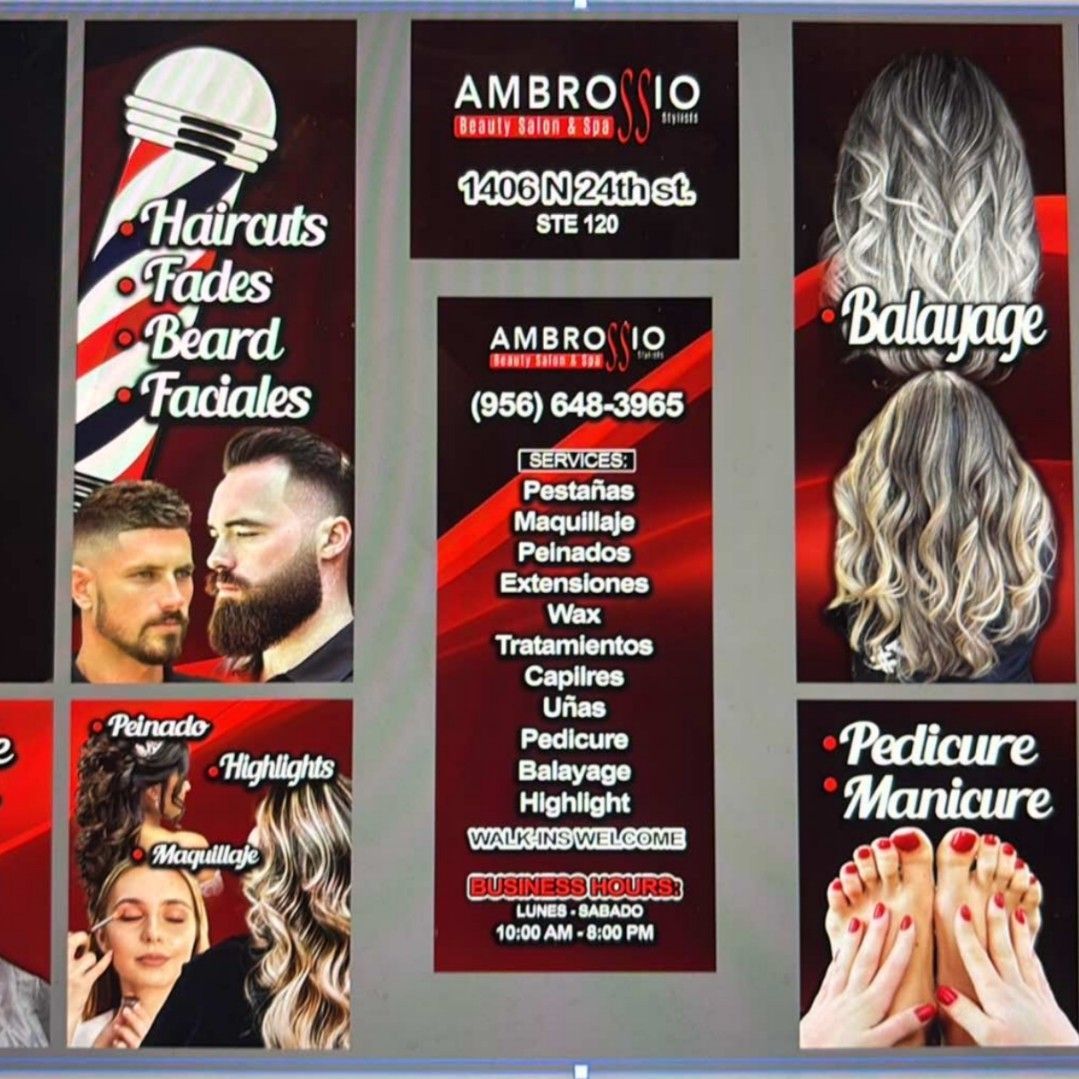 Ambrossio Beauty Salón Spa, 1406 N 24th St, McAllen, 78501