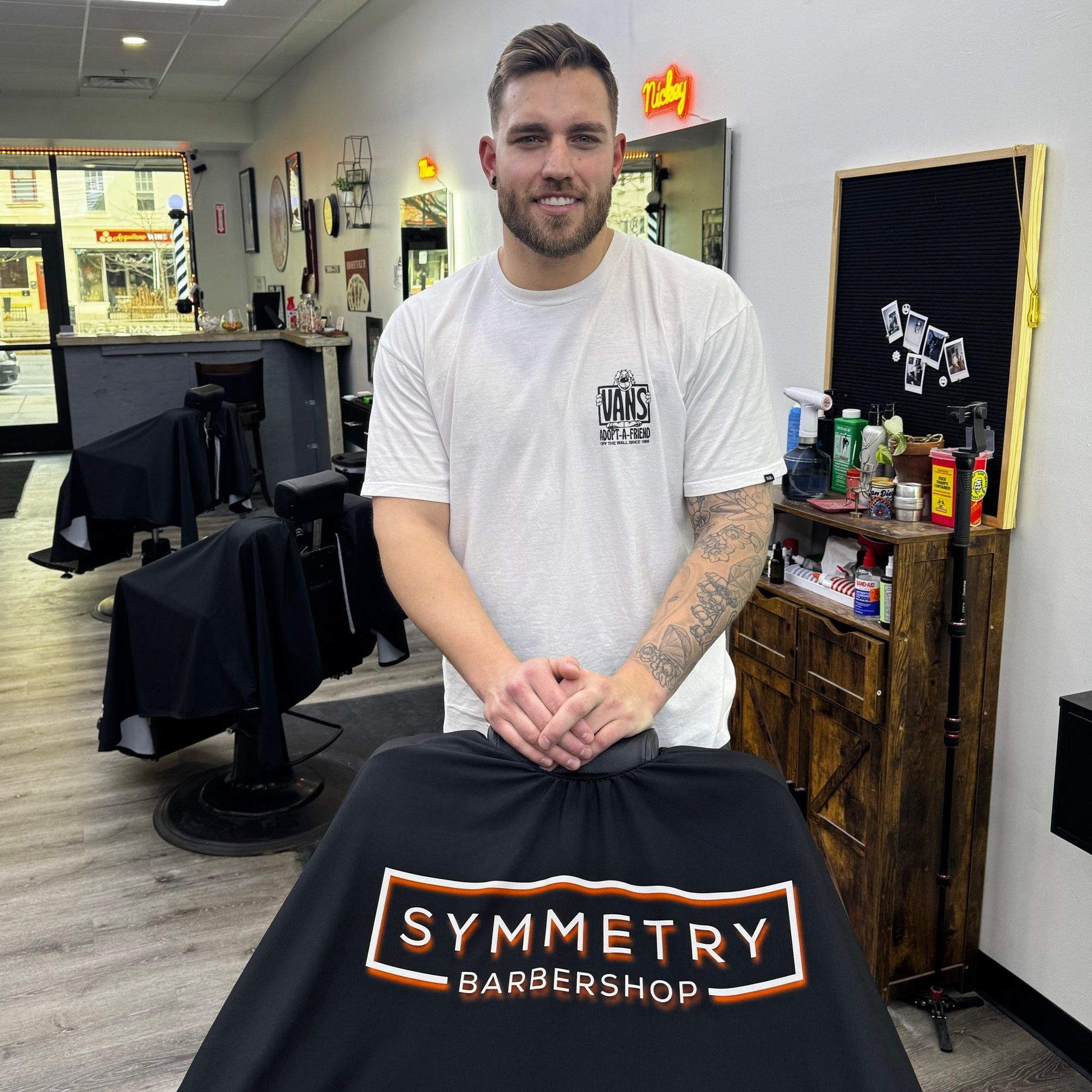 Dylan @ Symmetry Barbershop CA, 136 S Main St, Canandaigua, 14424