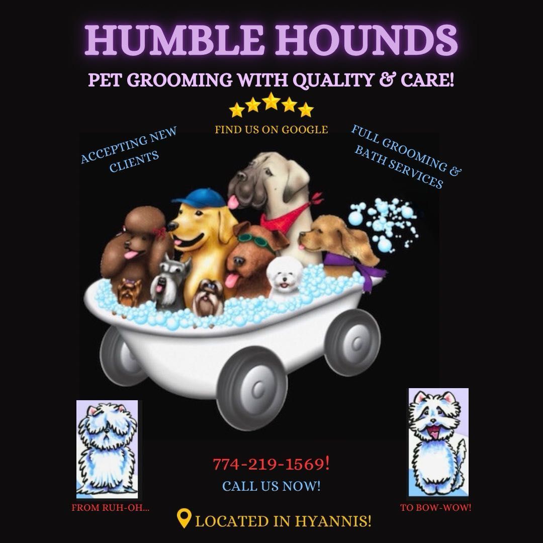 Humble Hounds Pet Grooming, Yarmouth Port, 02675