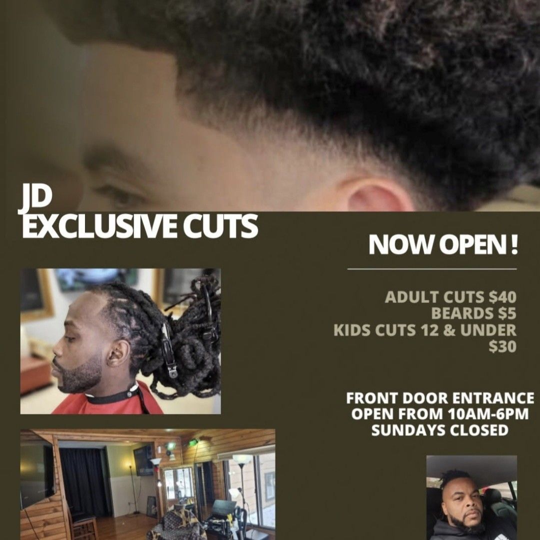 JD EXCLUSIVE CUTS, 7465 Drew Ave N, Brooklyn Park, 55443