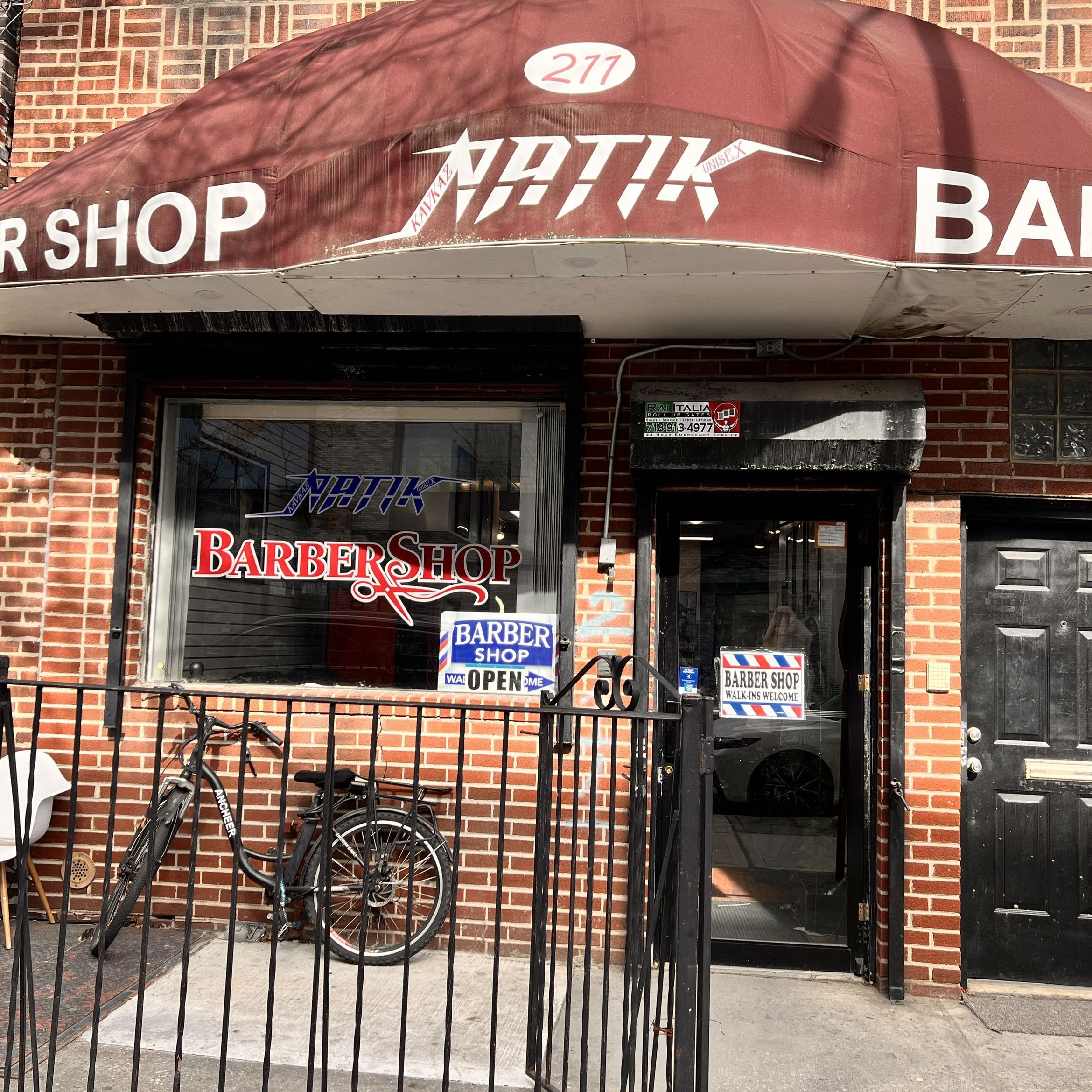 Natik Barber Shop, 211 Ditmas Ave, Brooklyn, 11218