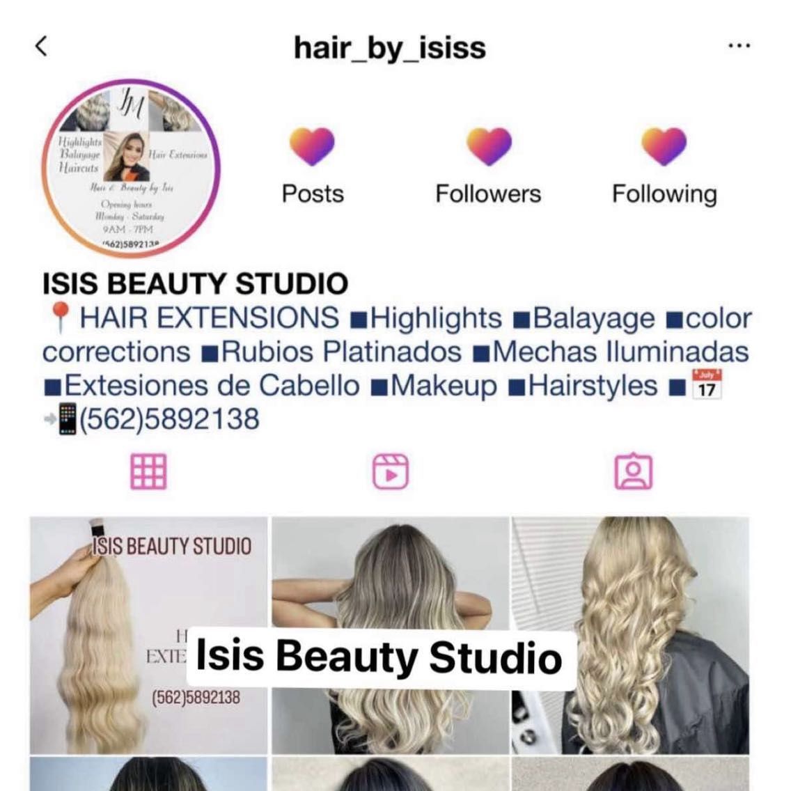 Isis Beauty Studio, 610 E Whittier Blvd ,suite C, La Habra, 90631